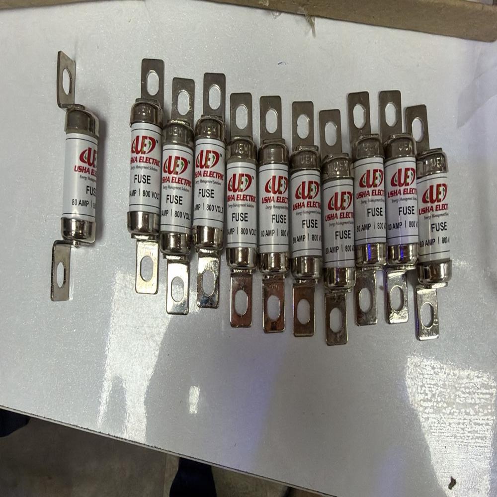 Usha Electric Make 80 amp 800 Volt HRC Fuse