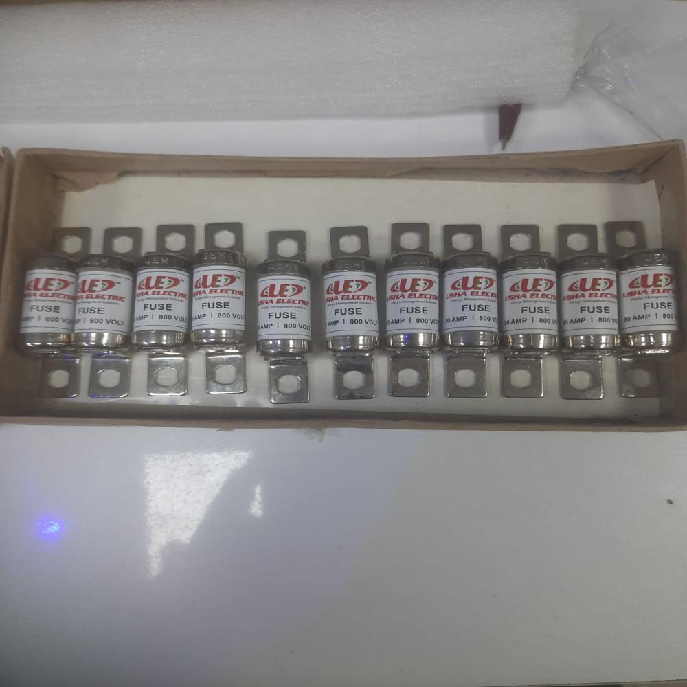 Usha Electric Make 80 amp 800 Volt HRC Fuse