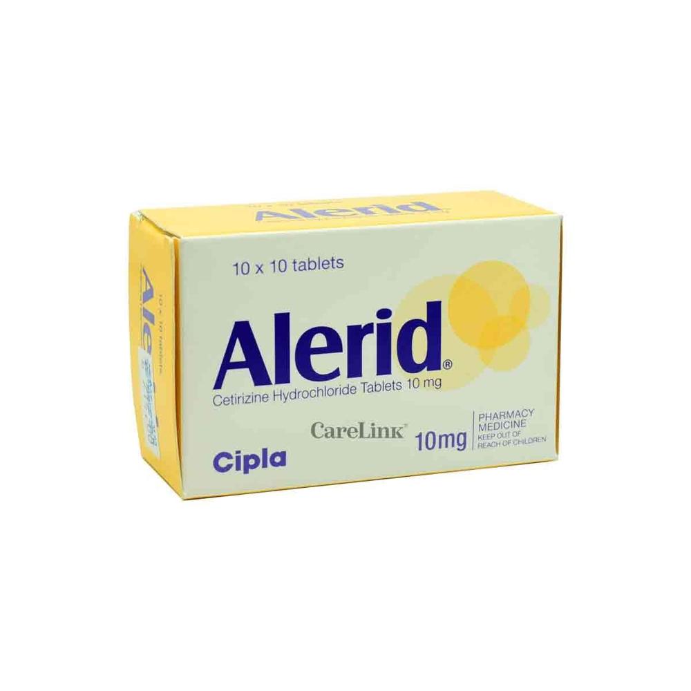 Alerid 10 Mg Tablets - Brand Name: Cipla