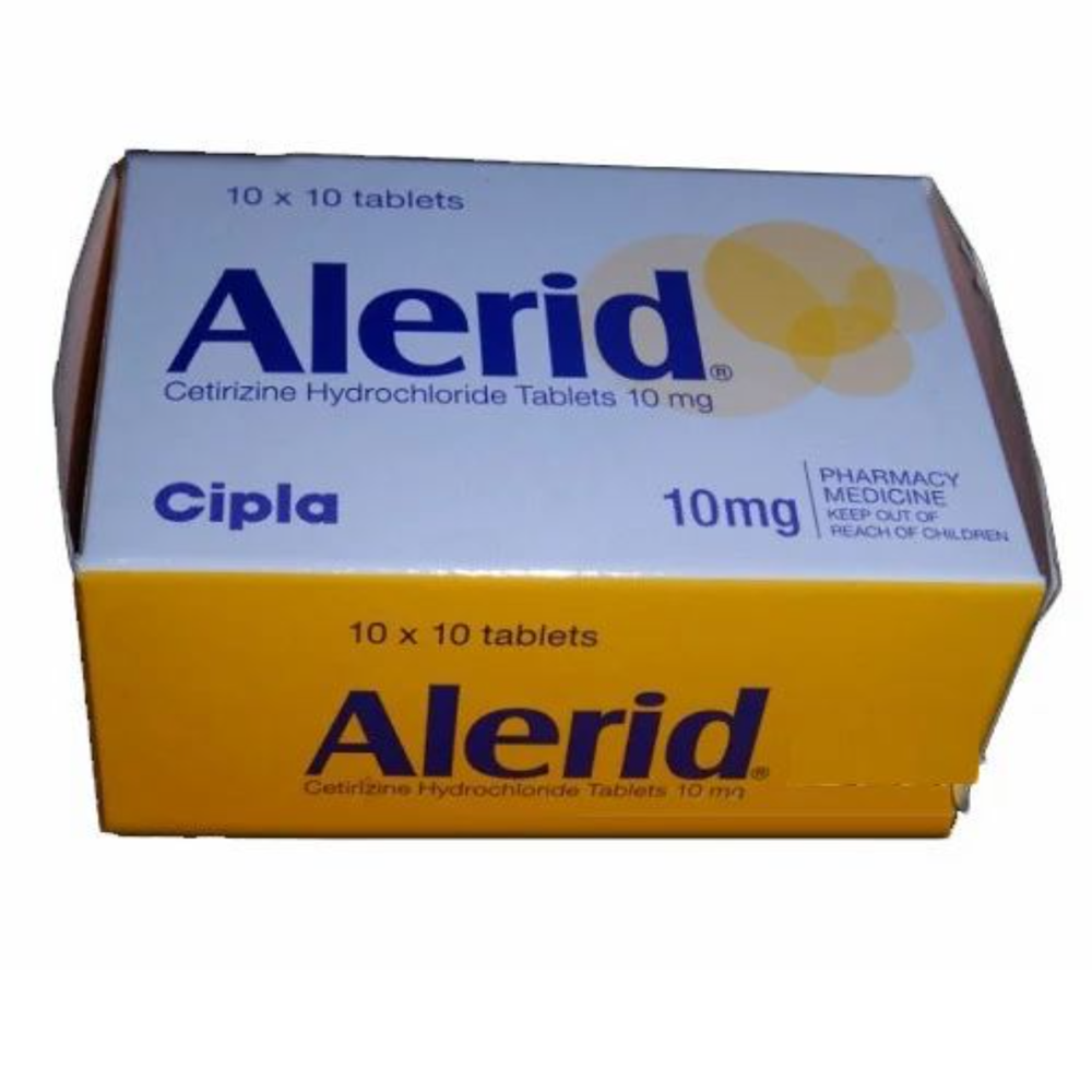 Alerid 10 Mg Tablets - Brand Name: Cipla