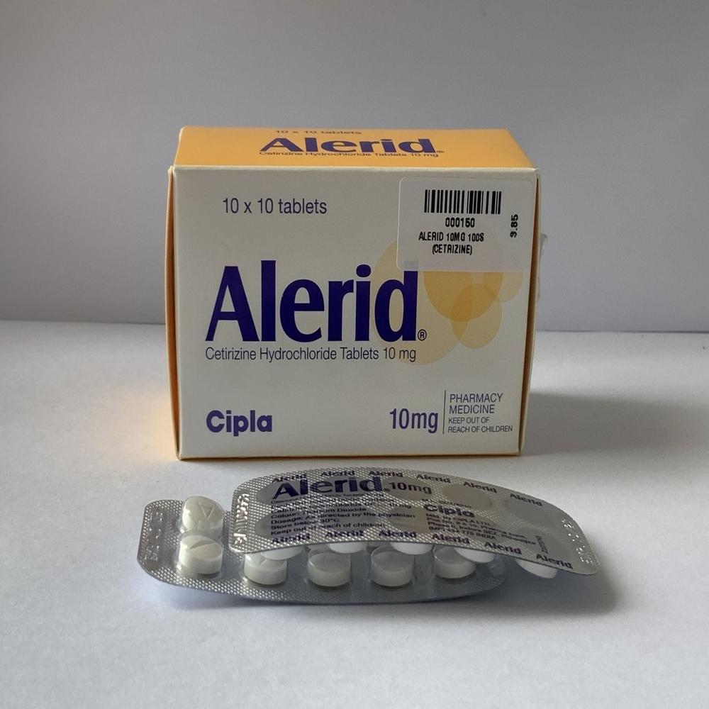 Alerid 10 Mg Tablets - Brand Name: Cipla