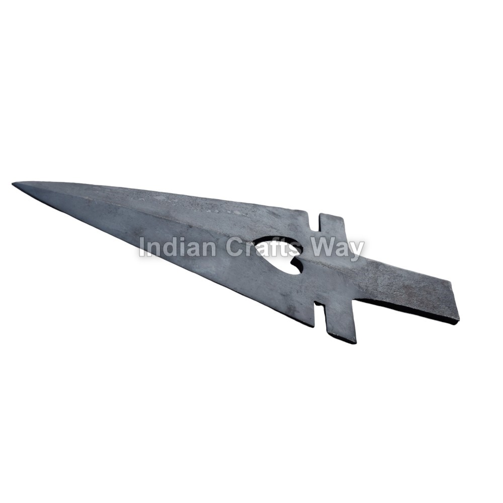 Hand Forged Medieval  High Carbon Steel Heart Design Arrow head.  