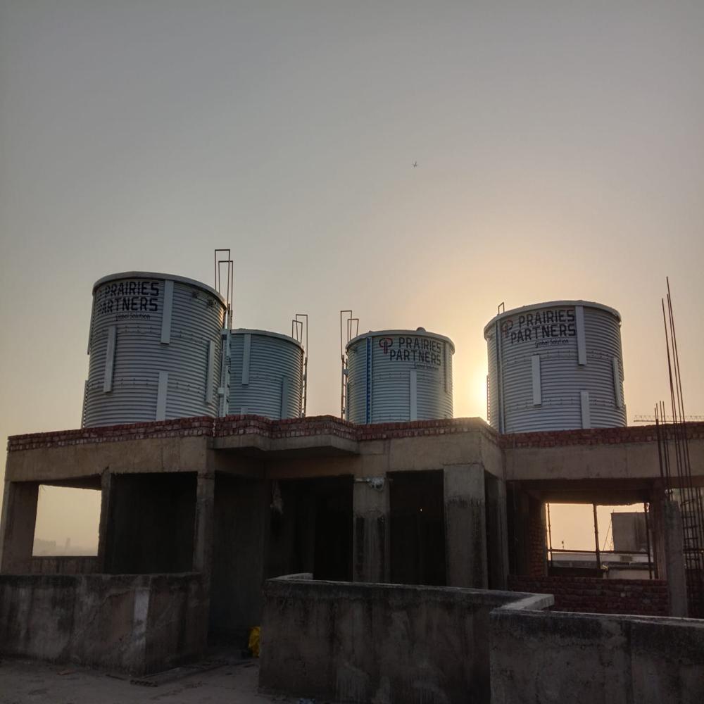 Overhead Water Storage Tank