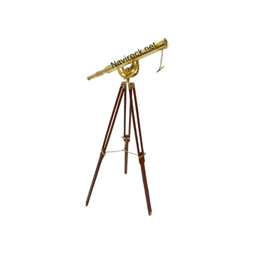 Vintage Nautical Shiny Brass Telescope Classic Marine Spyglass for Home & Office Display Handmade Decoration