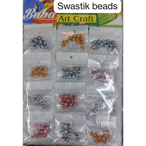 Swastik Beads