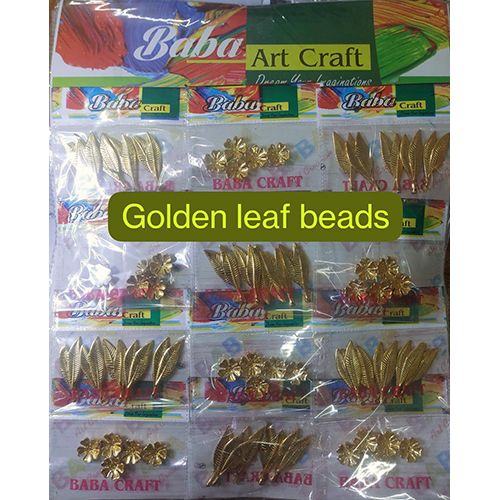 Golden Lead Beads