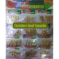 Golden Lead Beads