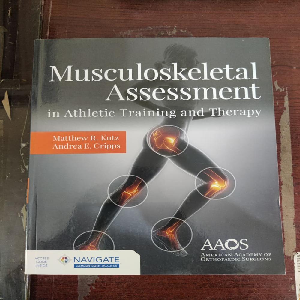 Musculoskeletal Assessment in Athletic Training and Therapy Book