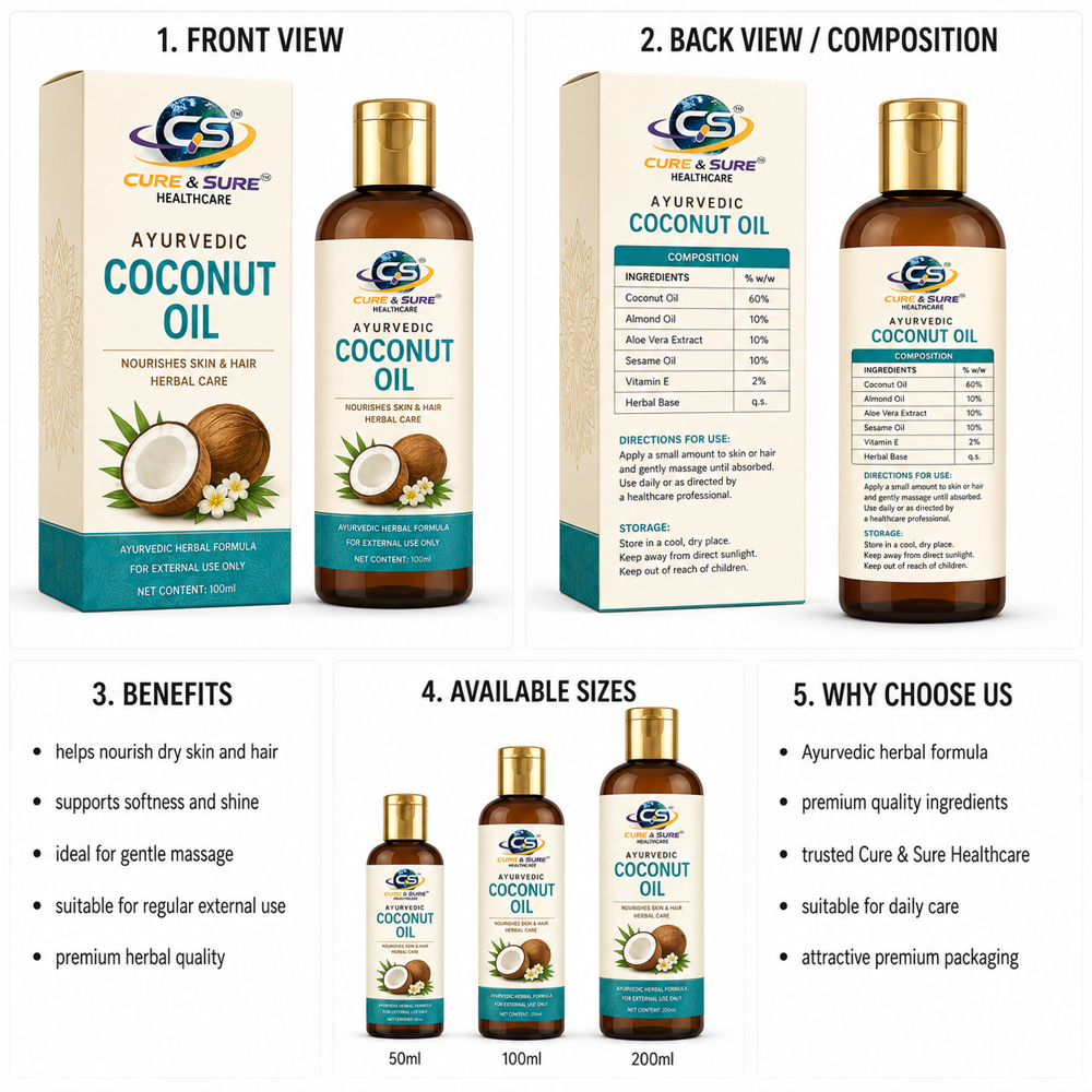 Ayurvedic Coconut Oil Third Party Manufacturing