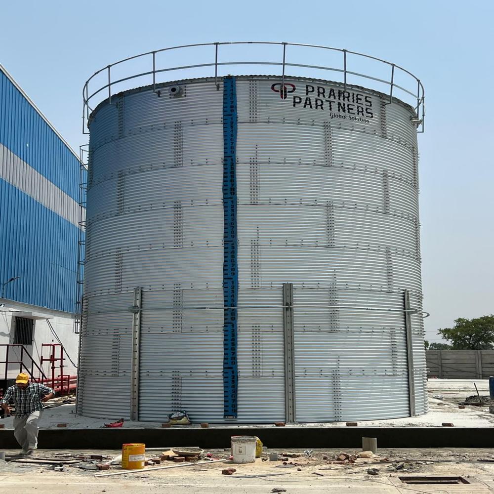 300 KL bolted Zincalume water tank