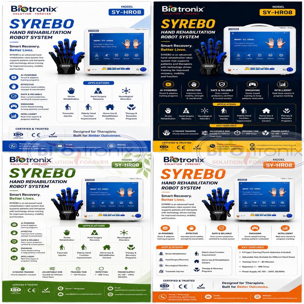 Medical Robotic Hand Training System for Physiotherapy