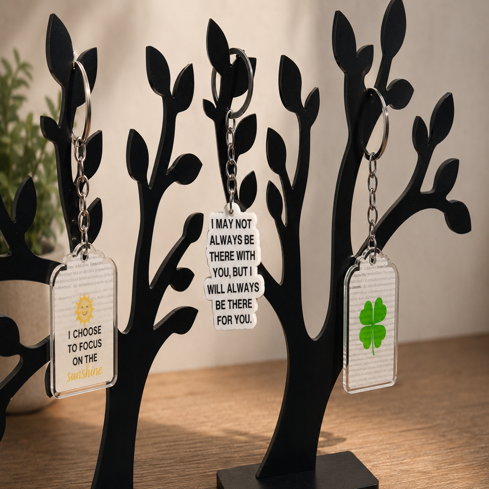Customized Keychain - Diameter: Key Ring Diameter: 2.8 Cm (Approx.) Millimeter (Mm)