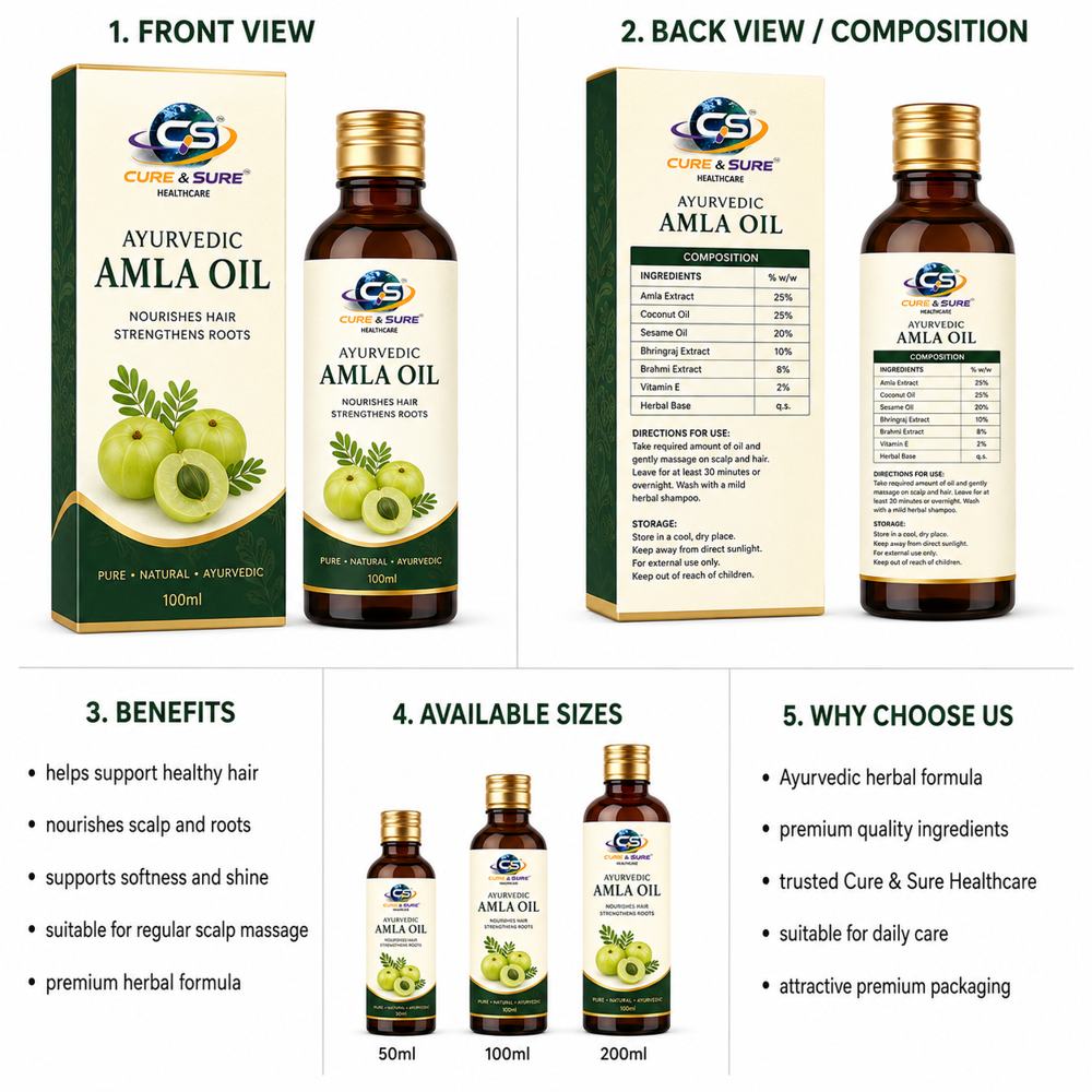 Ayurvedic Amla Oil Third Party Manufacturing
