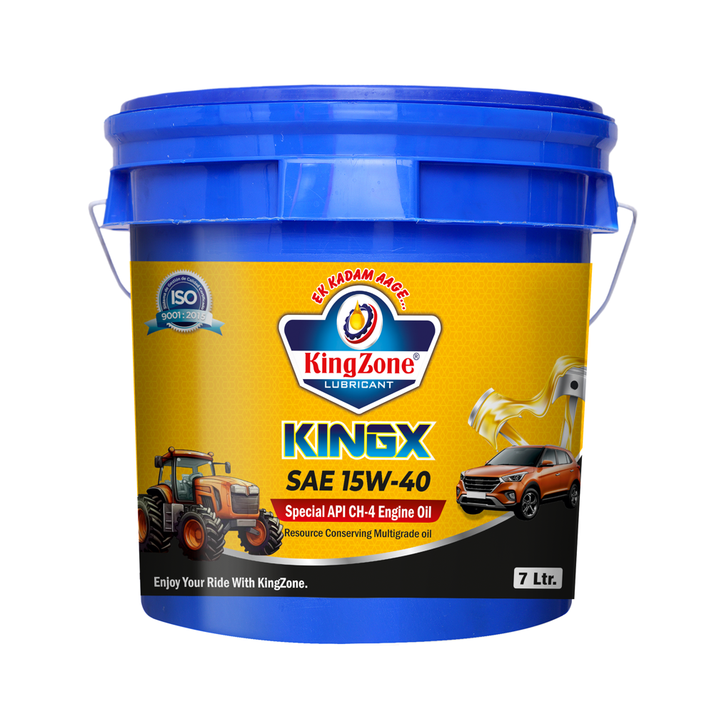 Kingzone Motor Oils - Application: Automotive (15w40 Ch 4 7.5 Ltr) - Application: Commercial Vehicles