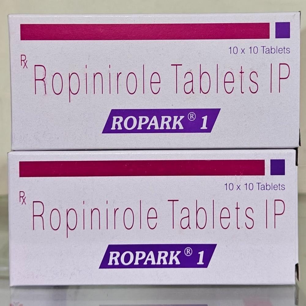 Ropark 1mg Tablet - Ingredients: Ropinirole Hydrochloride