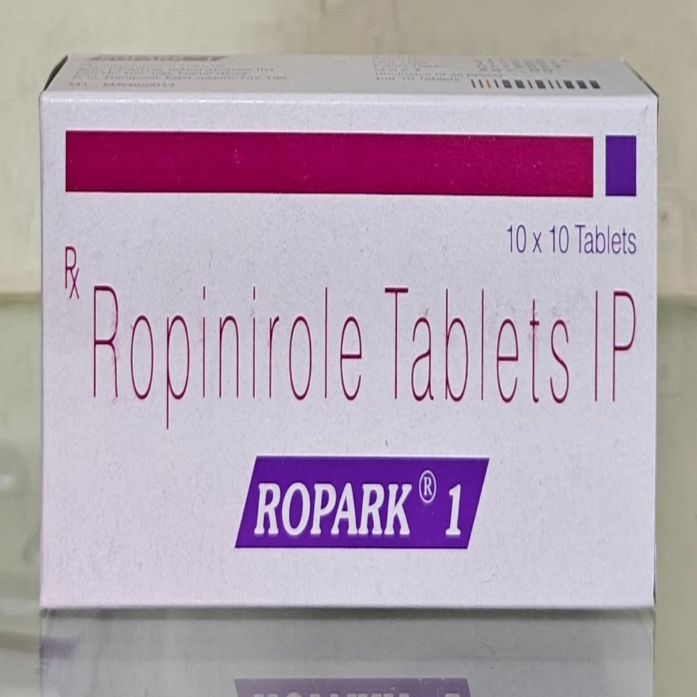 Ropark 1mg Tablet - Ingredients: Ropinirole Hydrochloride