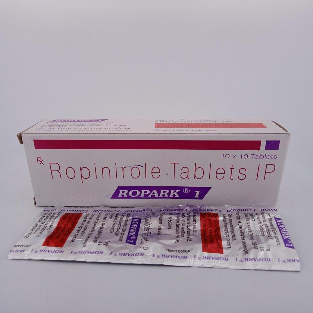 Ropark 1mg Tablet - Ingredients: Ropinirole Hydrochloride
