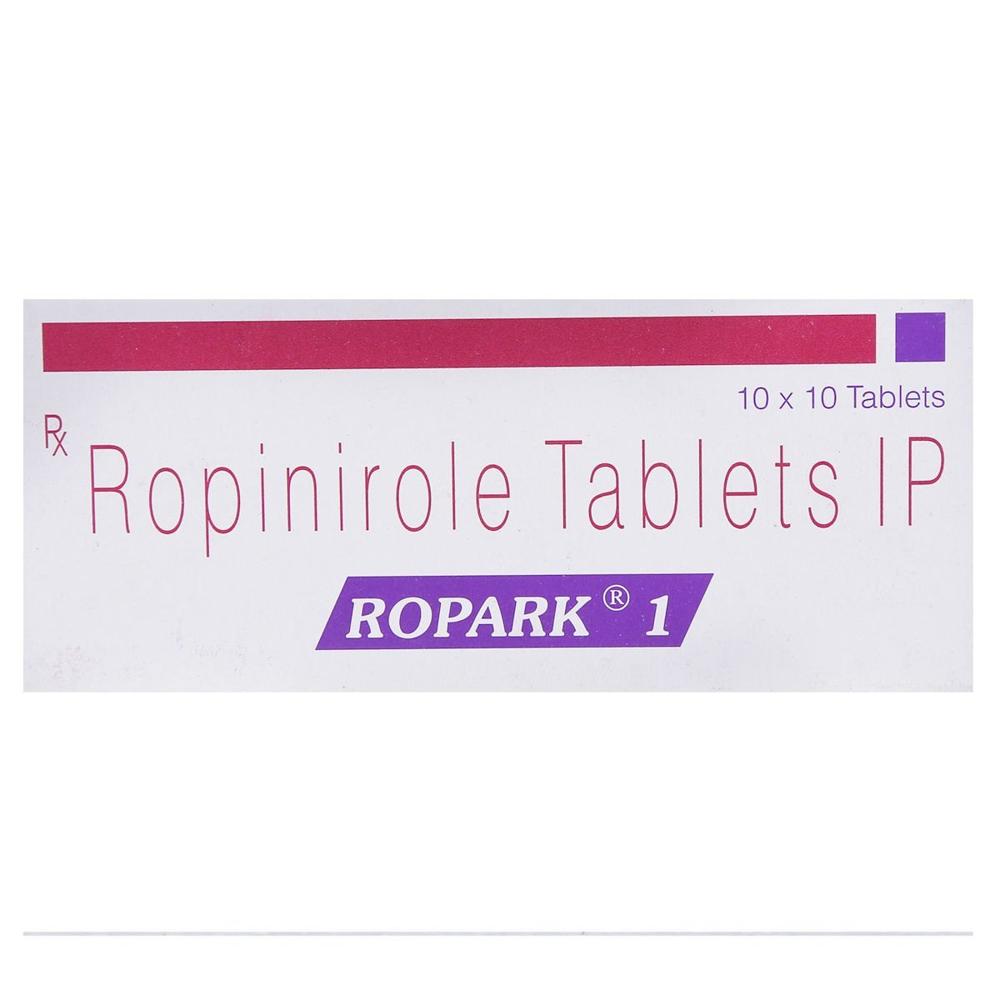 Ropark 1mg Tablet - Ingredients: Ropinirole Hydrochloride