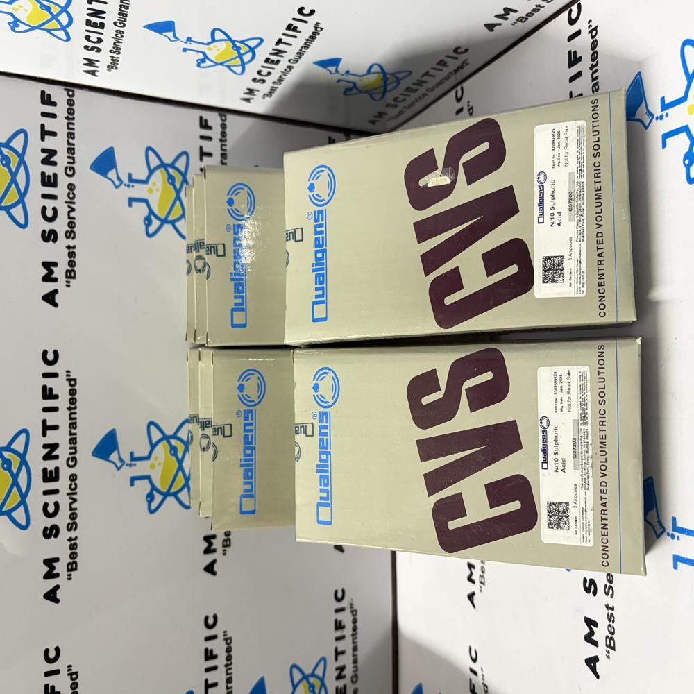 Sulphuric Acid N/10 C V S Qualigens, 3AMP