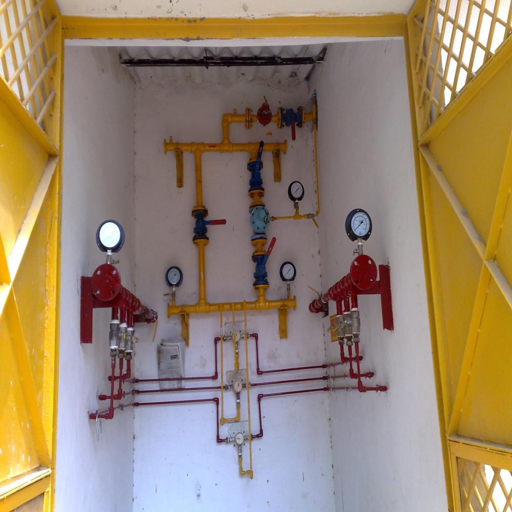 LPG Reticulation System for Group Housing and commercial establishment 