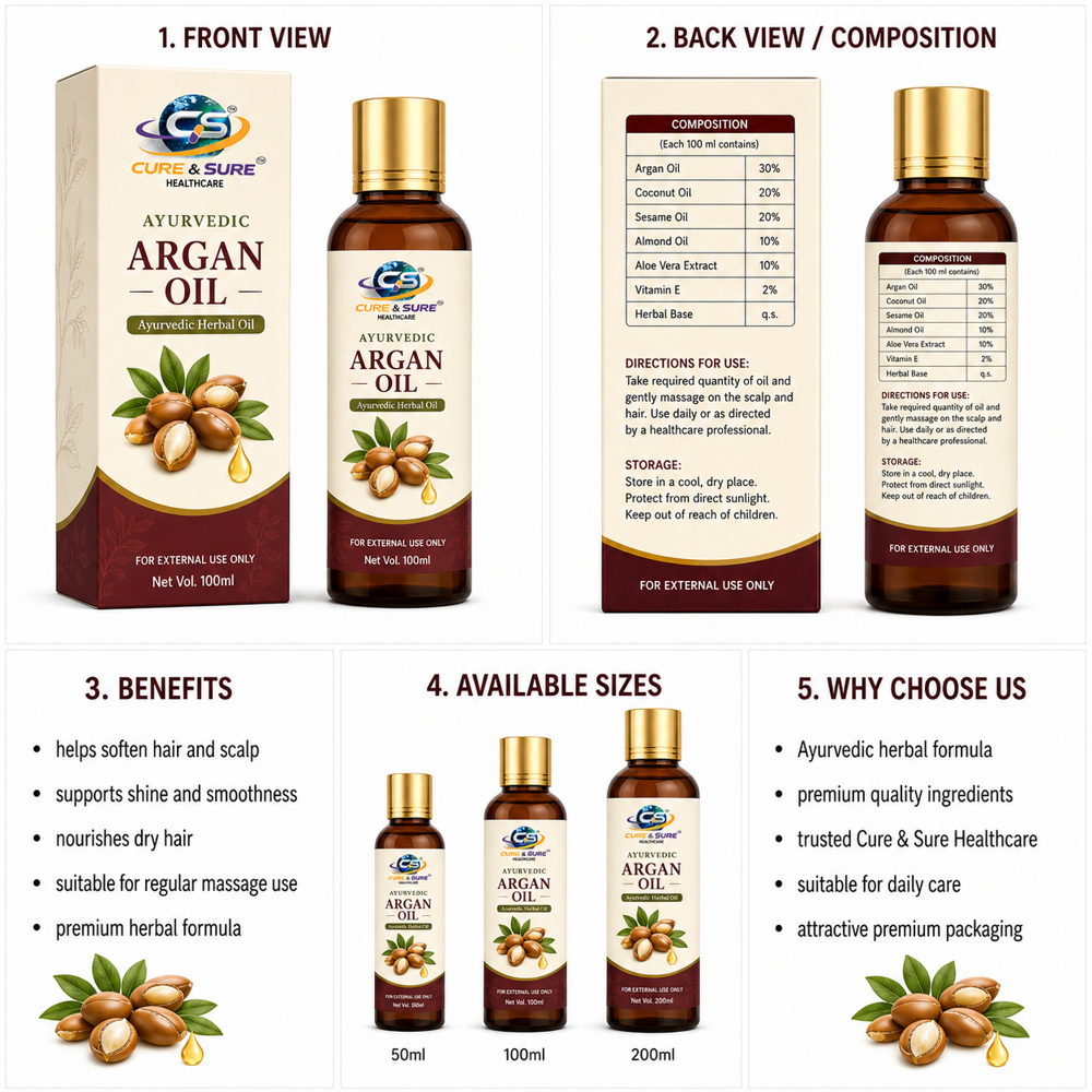 Ayurvedic Argan Oil Third Party Manufacturing