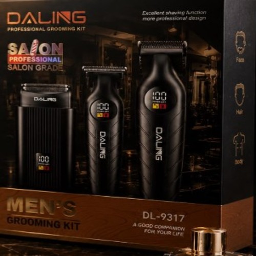 DALING DL-9317 RECHARGEABLE HAIR TRIMMER SET
