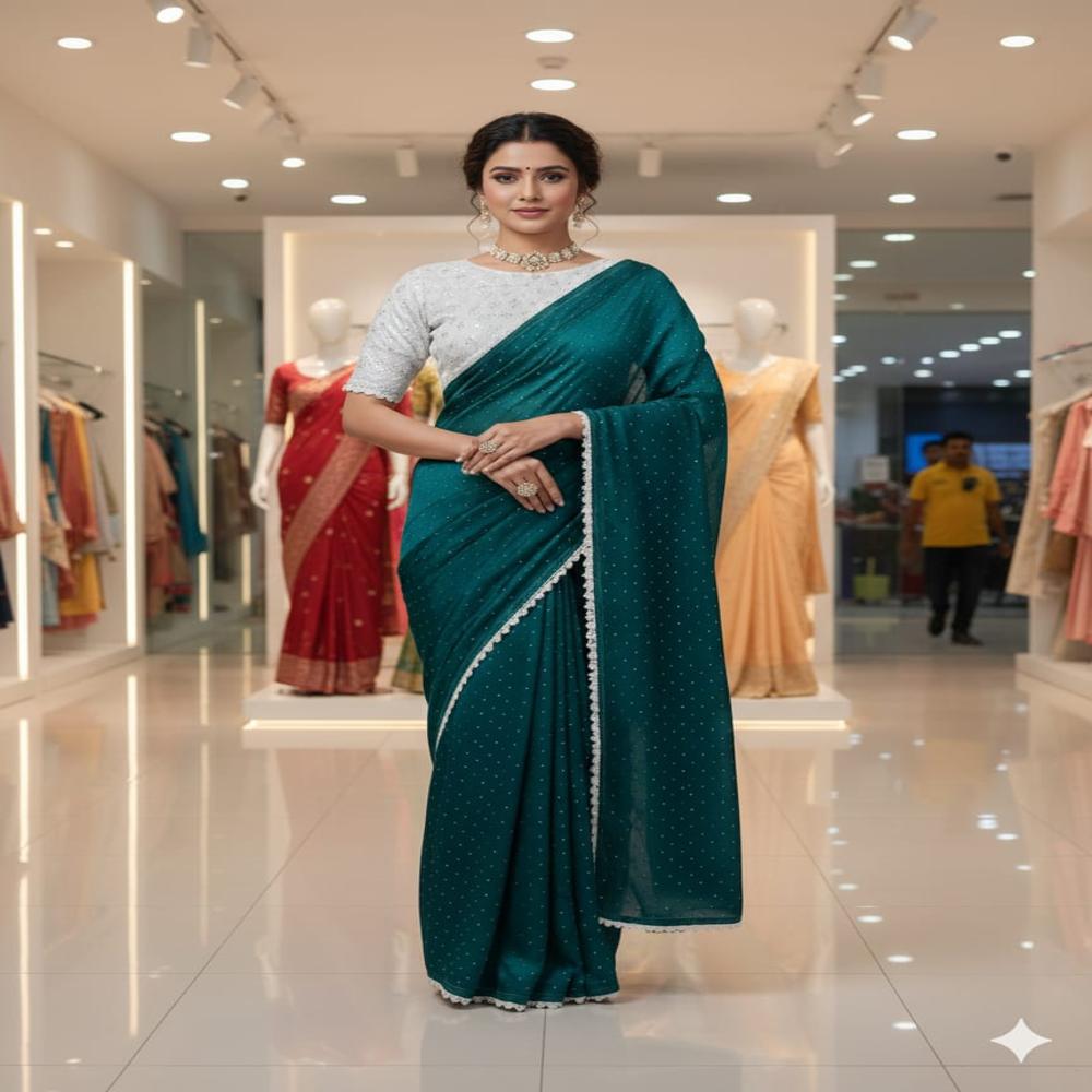 Women's Jimmy Choo Heavy & Premium Saree
