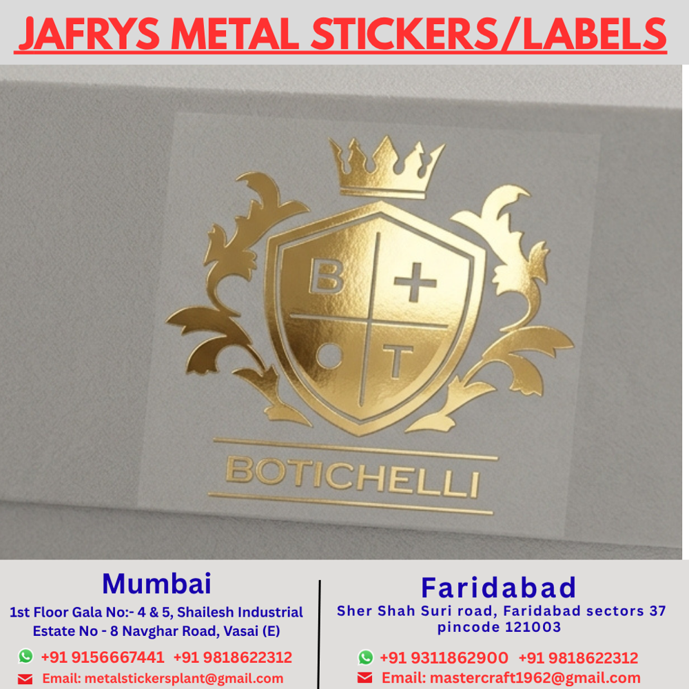 Metal Cartoon Stickers