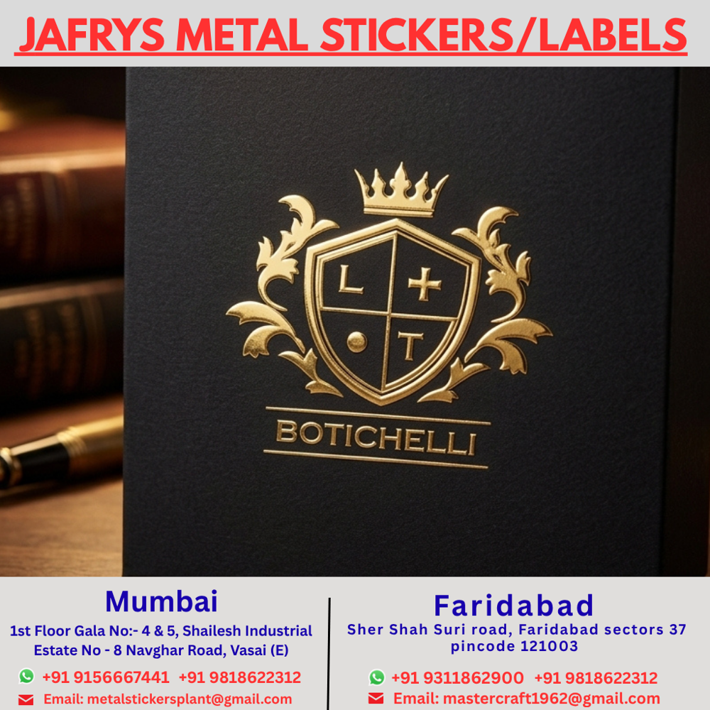 Metal Cartoon Stickers