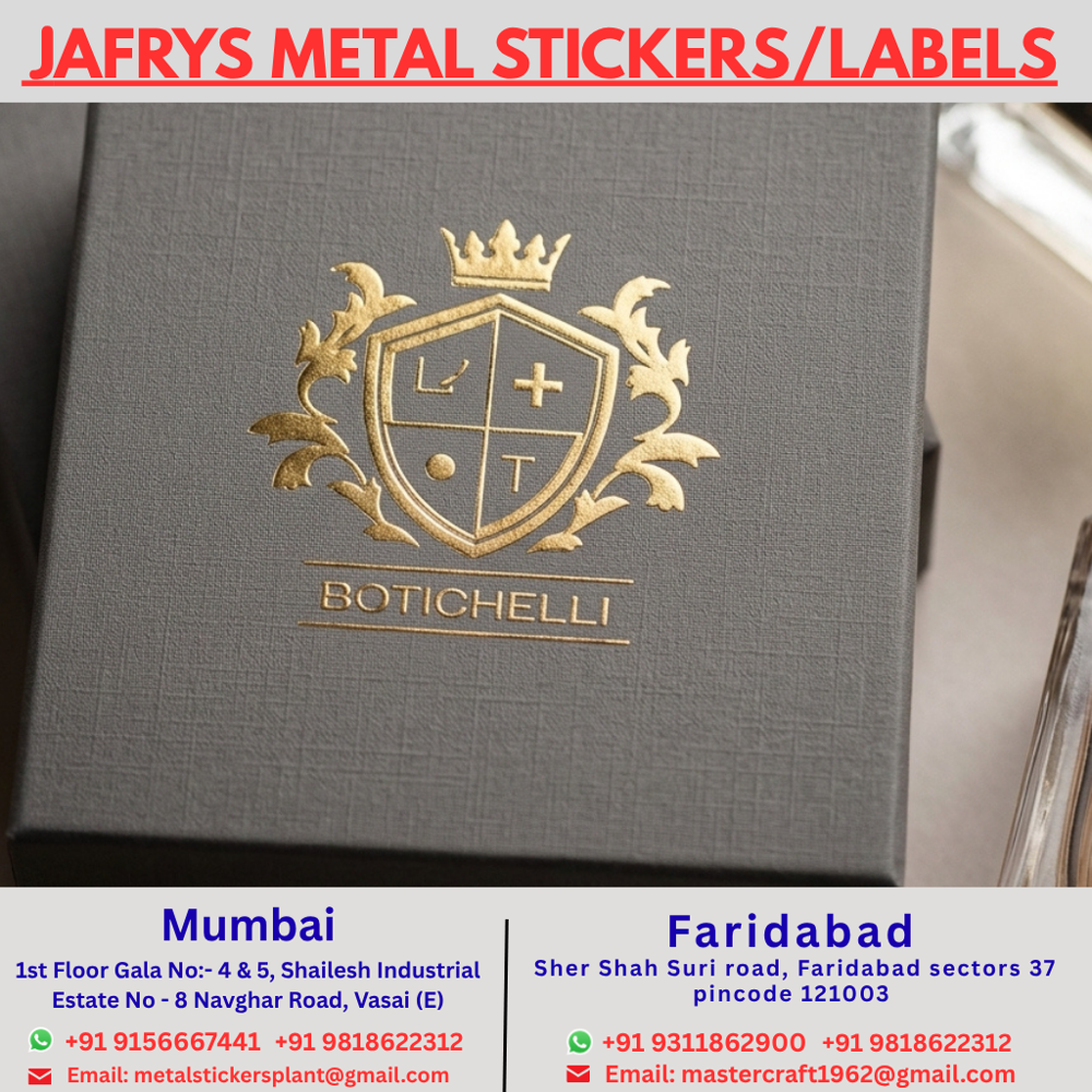 Metal Cartoon Stickers