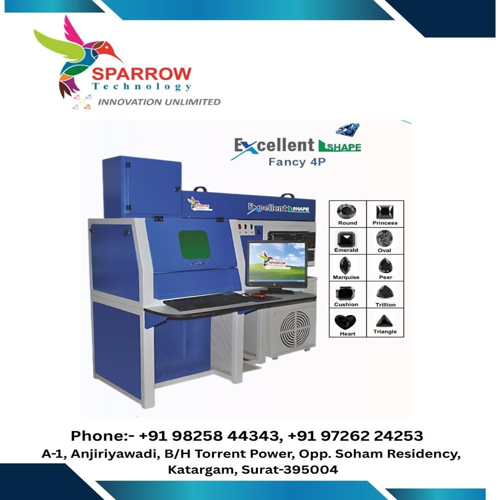 Industrial Diamond Laser Cutting Machine