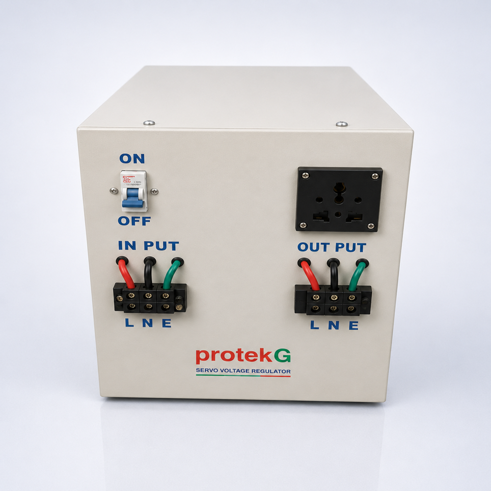 Single Phase Servo Voltage Stabilizer