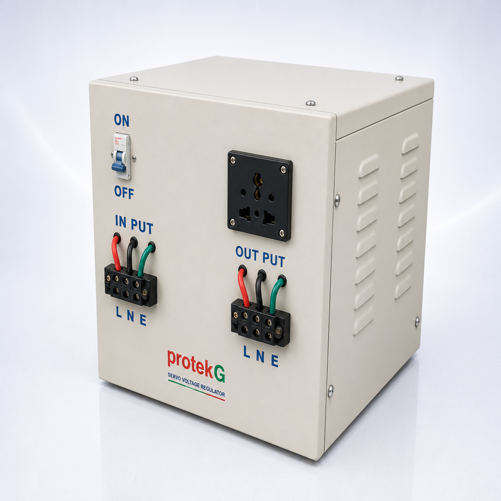Single Phase Servo Voltage Stabilizer