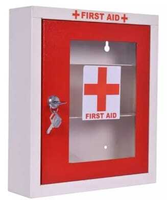 Wall Mounted First Aid Box Cabinet