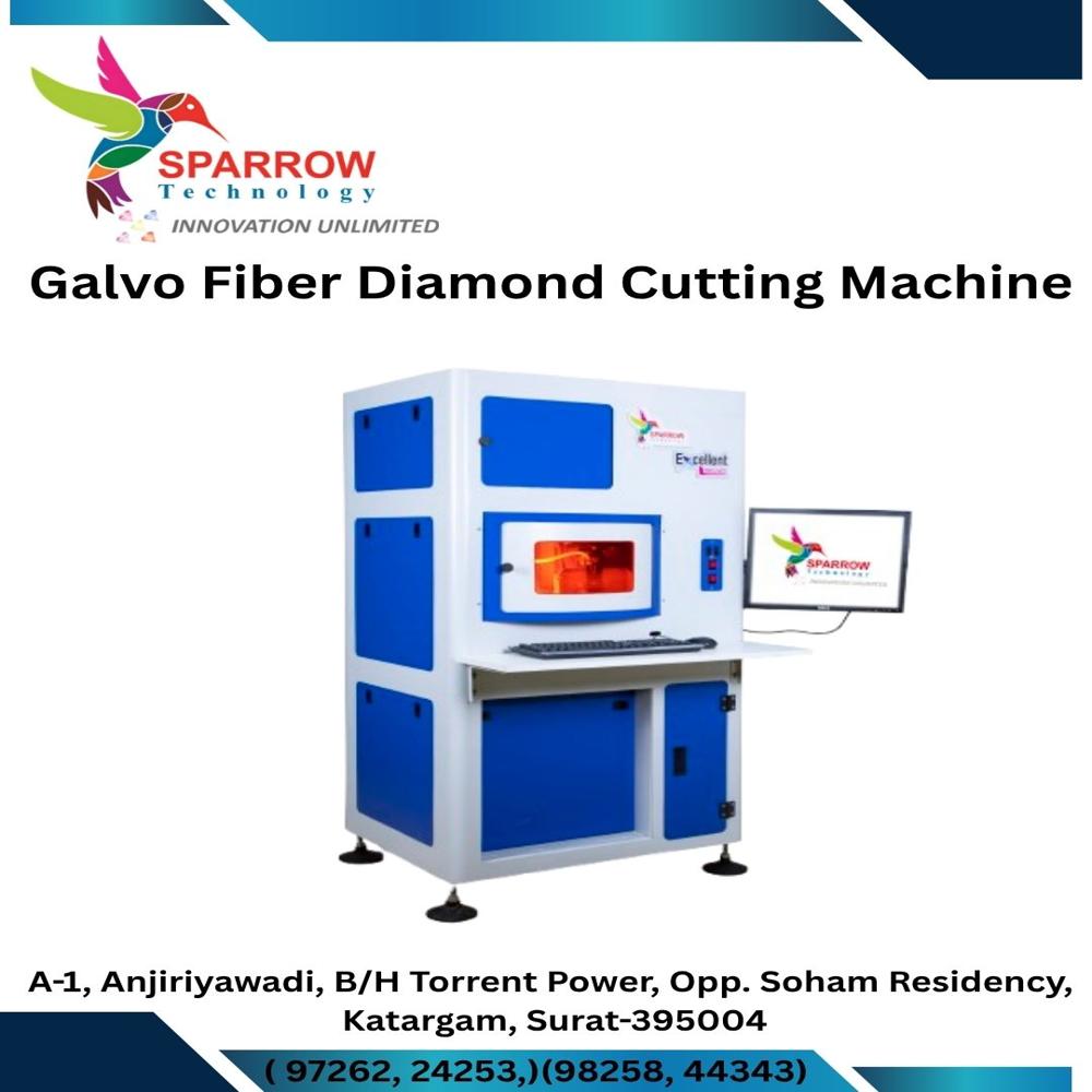 galvo fiber dimond cutting machine