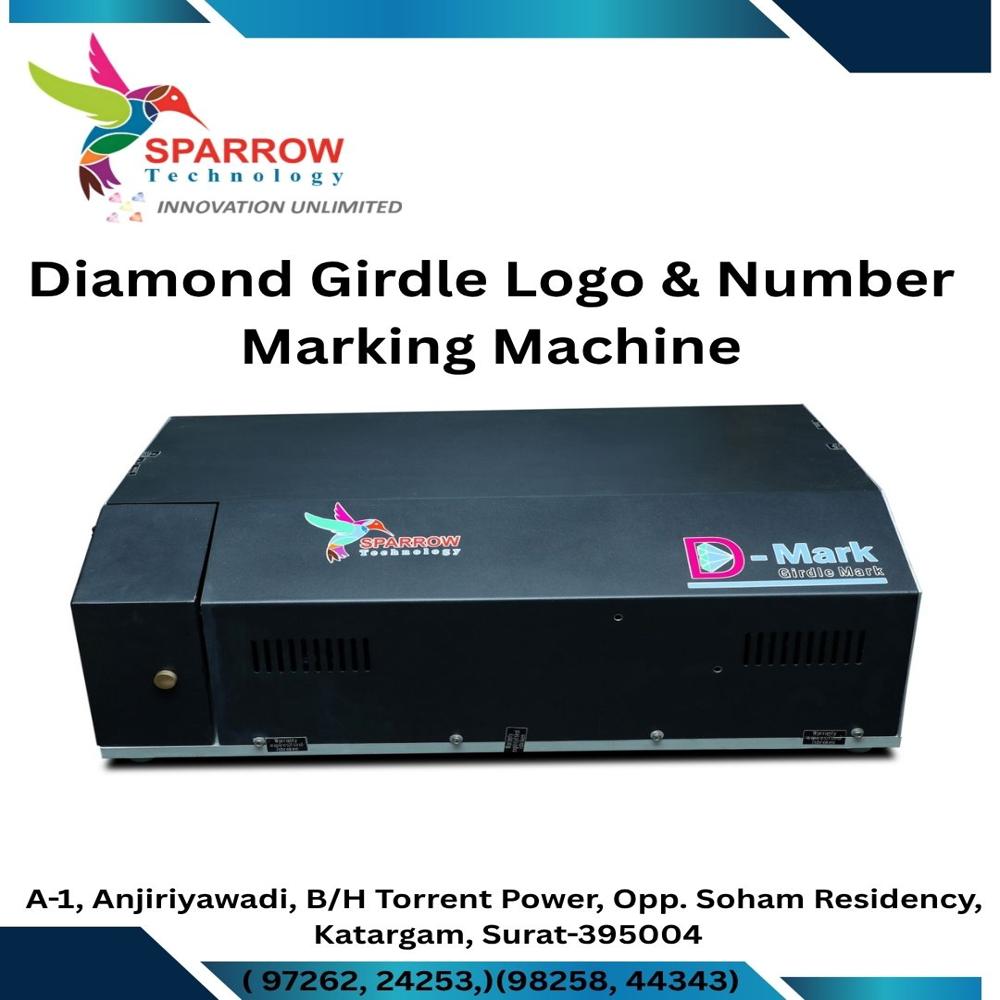 Diamond Girdle Logo & Number Marking Machine