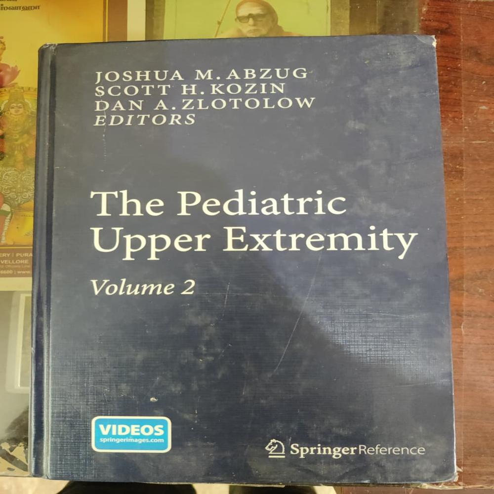 The Pediatric Upper Extremity