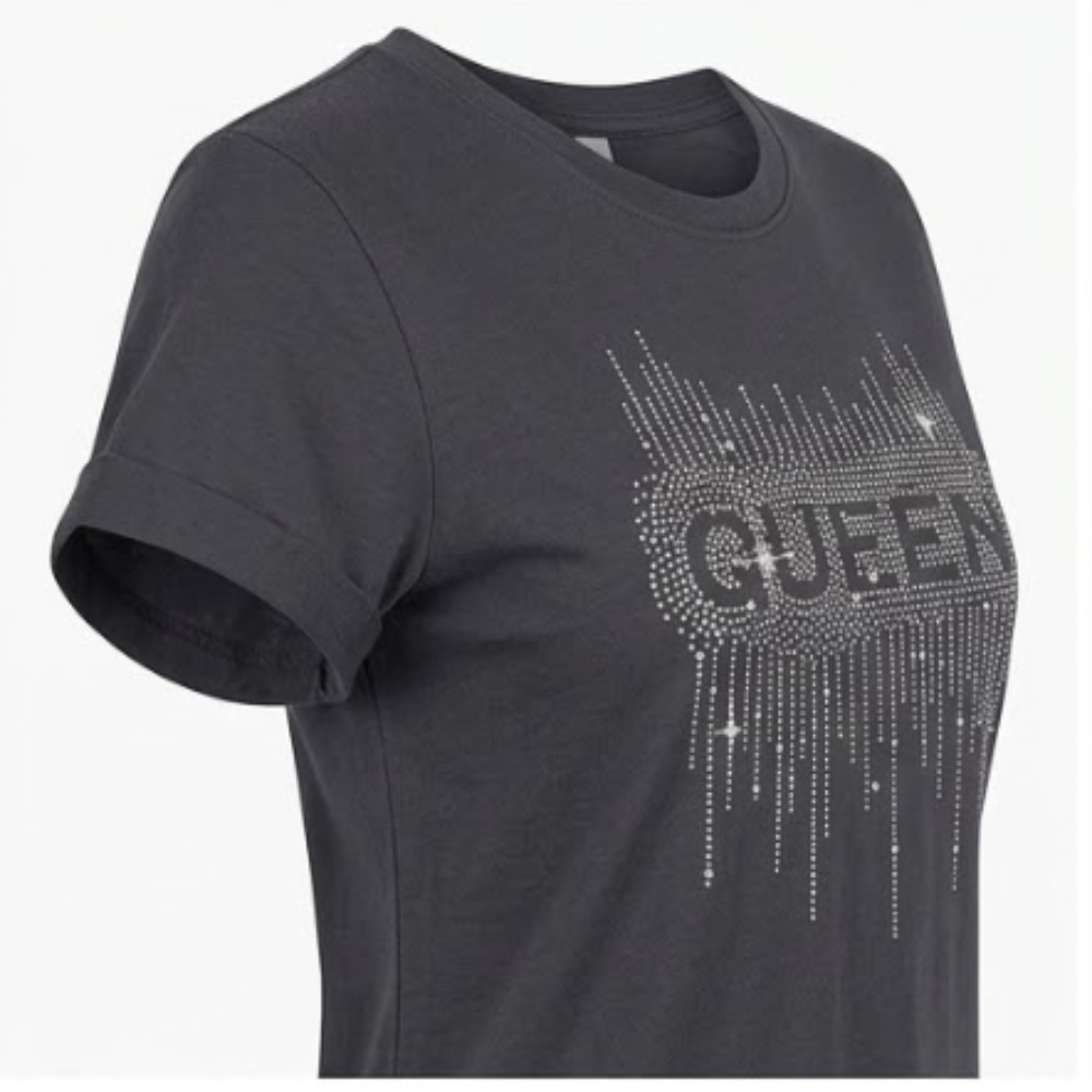 Rhinestone Queen Stone T-shirt