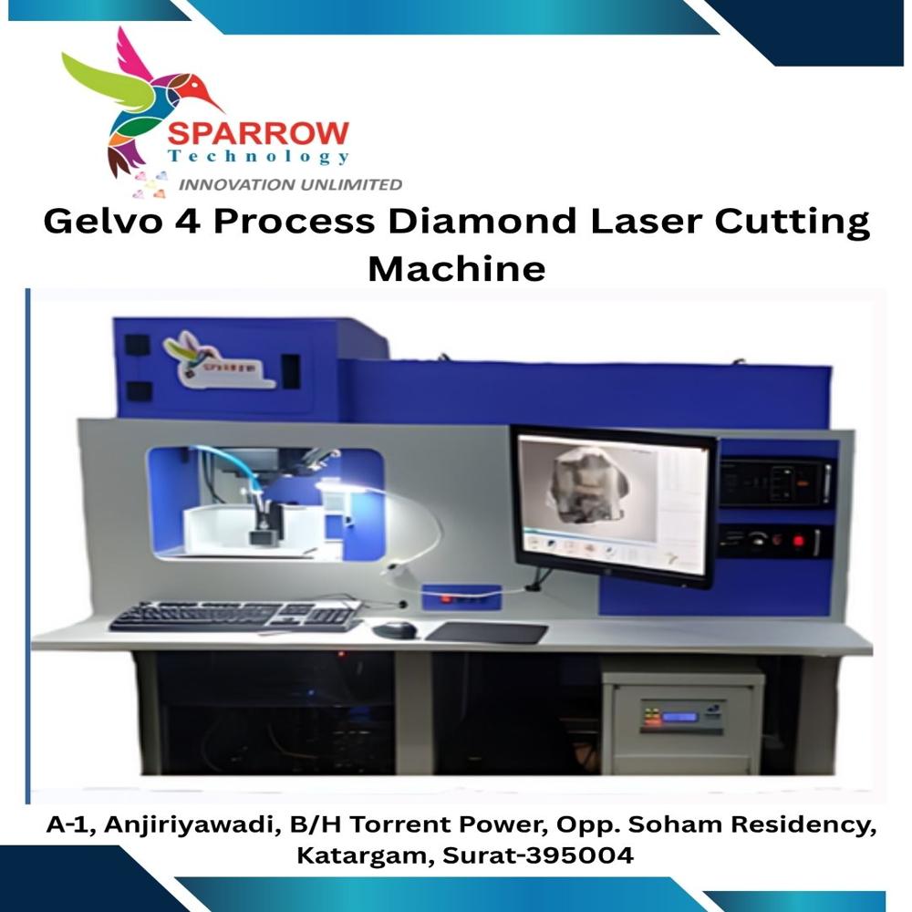 Gelvo Laser Diamond Shape Cutting Machine