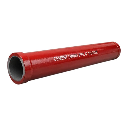 Cement Mortar Lining Pipes - Mild Steel IS 2062, 100-1200mm, Red | Cement Mortar Internal Lining, Epoxy Coated, Corrosion Resistant, 50+ Years Life