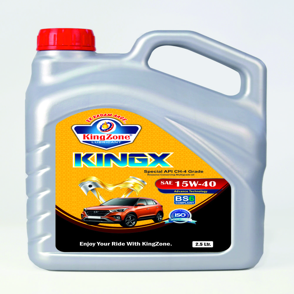Kingzone Motor Oils - Application: Automotive (15w40 ch 4 7.5 ltr)