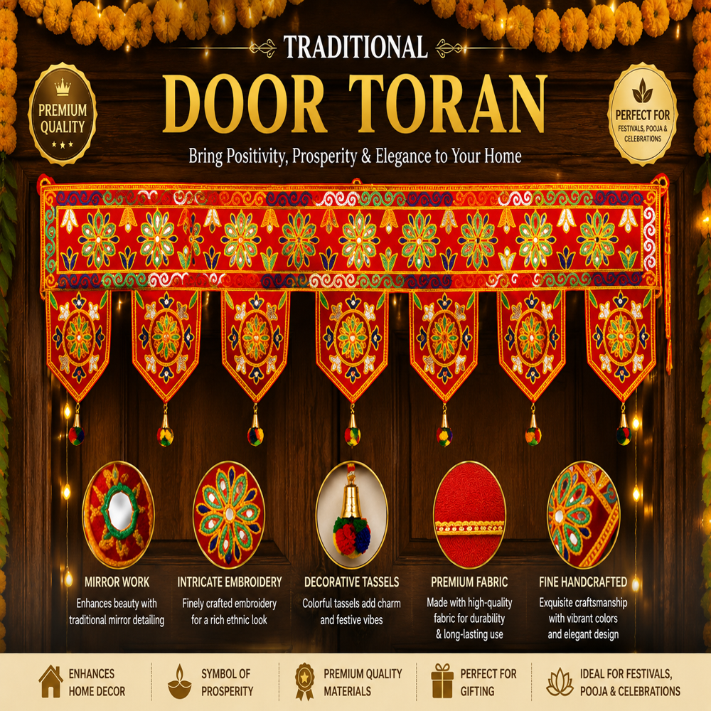 KRISHNA HANDLOOM Attractive Festival Decorative Hanging R 1
