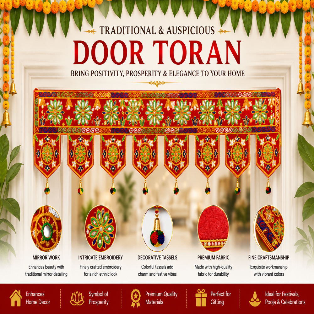 KRISHNA HANDLOOM Stylish Decorative Traditional Home Decor R 2