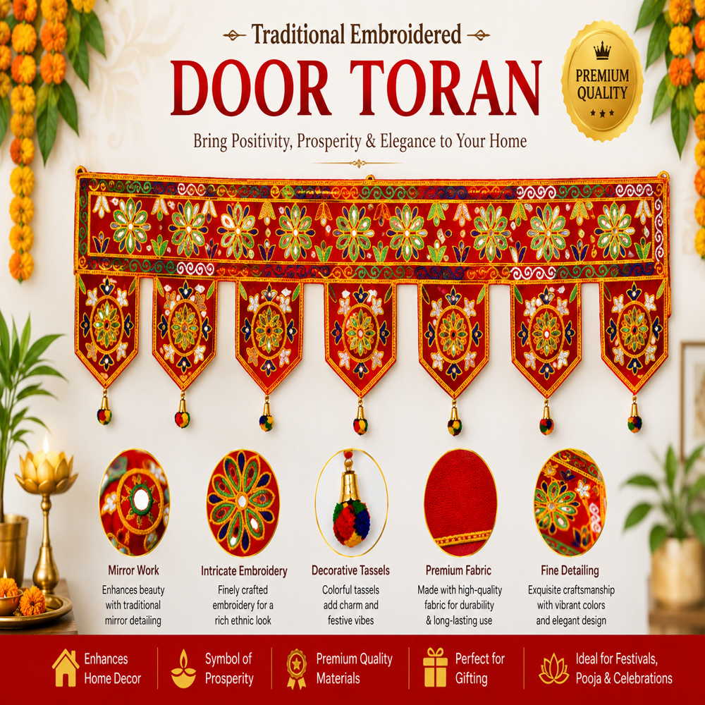 KRISHNA HANDLOOM Premium Decorative Indian Wall Art R 4