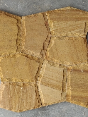 Teak stone chinese pattern