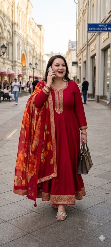Mehroon Color Party Wear Suit