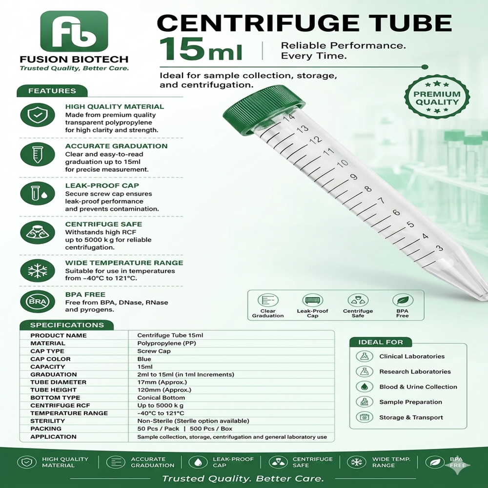 15 mL centrifuge tube