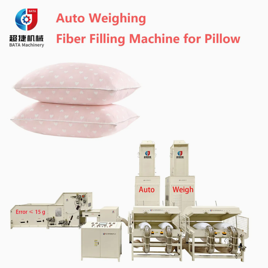 Automatic Pillow Filling Machine Cotton Stuffing Weighing Carding Bale Opener Polyester Fiber Opening Machine - Capacity: 480 Pcs/Hr