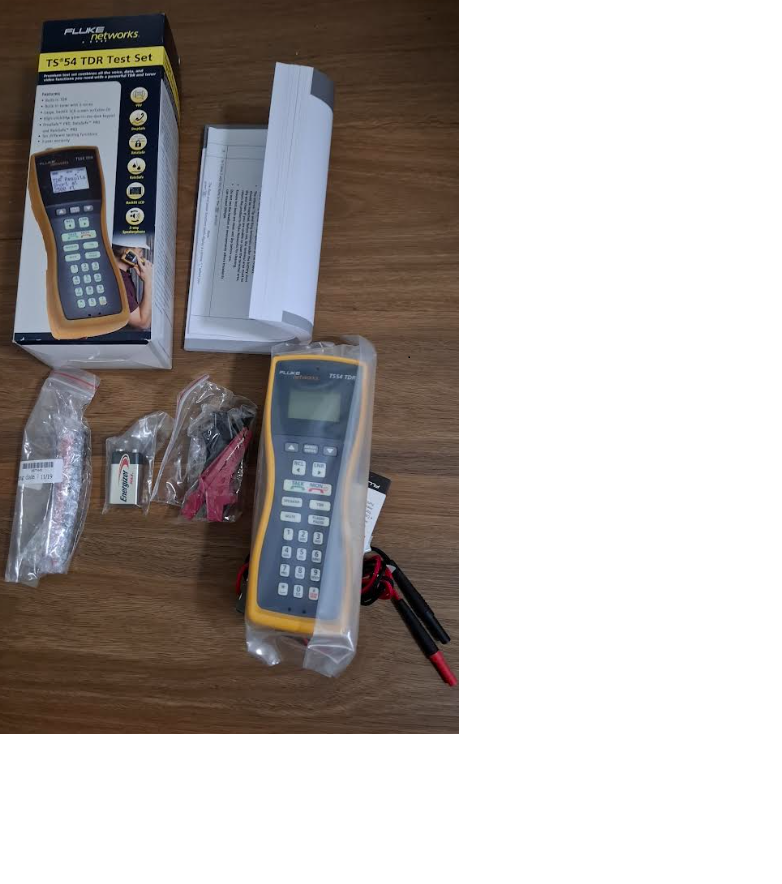 Fluke Networks TS54A09TDR Pro LCD Telephone Test Set with TDR