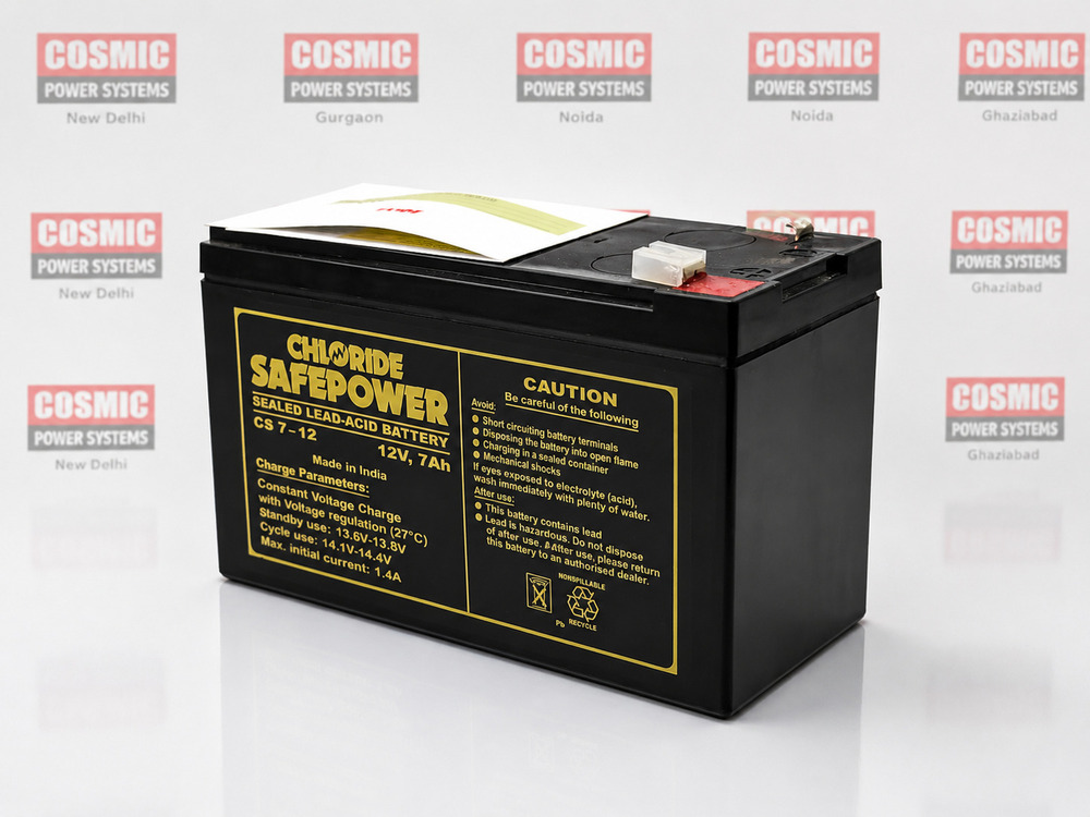 Exide 12V-7 AH Sealed Lead-Acid Battery